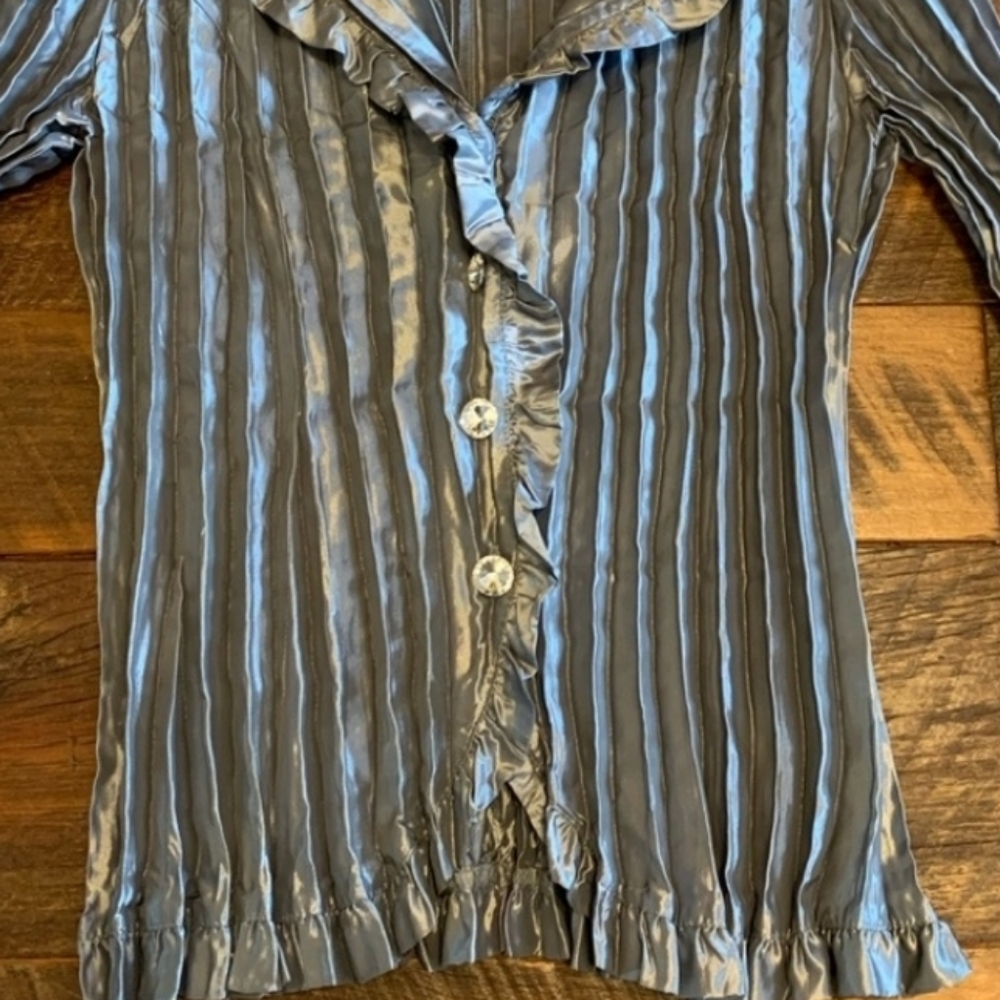 MSK, Ruffled Blouse - Picture 3 of 6